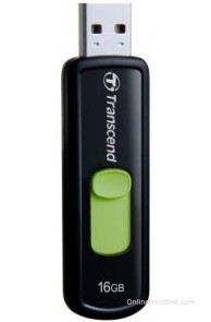 Transcend JetFlash 500 16 GB Pen Drive(Green)